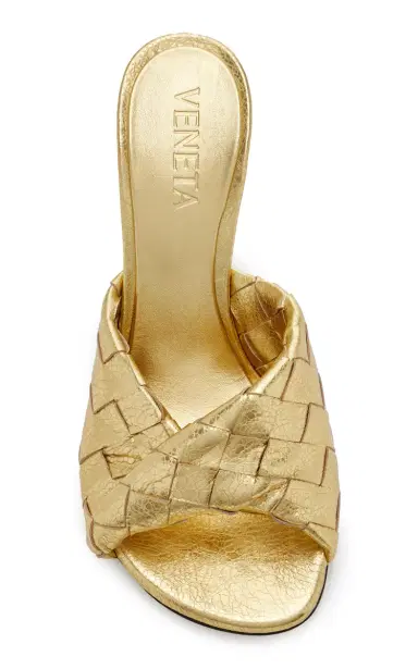 Bottega Veneta Blink Intrecciato Leather Mules | Thumbnail 3 Bottega Veneta Blink Intrecciato Leather Mules | Thumbnail 3