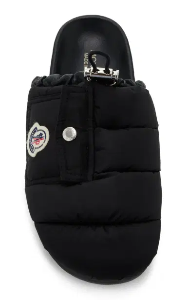 Moncler Mon Padded Nylon Mules | Thumbnail 3 Moncler Mon Padded Nylon Mules | Thumbnail 3