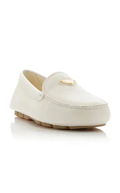 Prada Leather Driving Loafers | Thumbnail 4 Prada Leather Driving Loafers | Thumbnail 4
