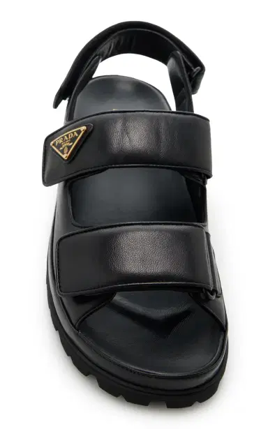 Prada Leather Sandals | Thumbnail 3 Prada Leather Sandals | Thumbnail 3