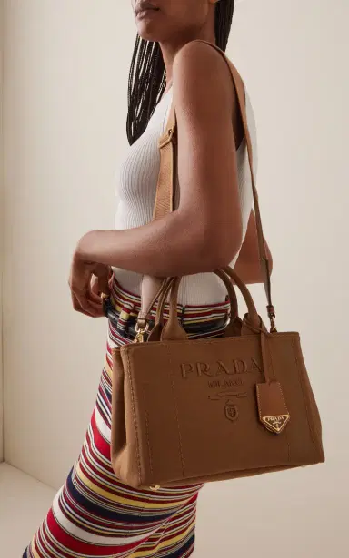 Prada Jardinière Canvas Tote Bag | Thumbnail 3 Prada Jardinière Canvas Tote Bag | Thumbnail 3
