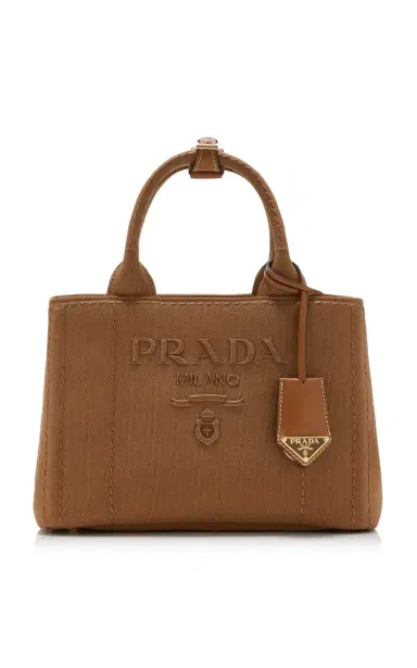 Prada Jardinière Canvas Tote Bag | Thumbnail 1 Prada Jardinière Canvas Tote Bag | Thumbnail 1