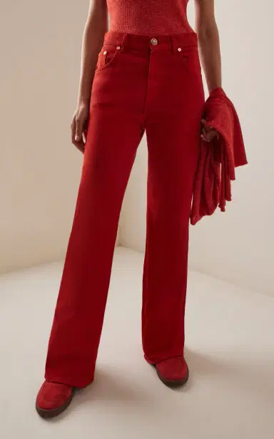 Gabriela Hearst Willa Long Bootcut Jeans | Thumbnail 3 Gabriela Hearst Willa Long Bootcut Jeans | Thumbnail 3