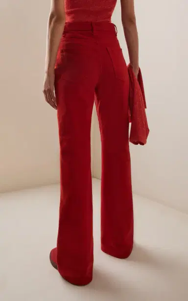 Gabriela Hearst Willa Long Bootcut Jeans | Thumbnail 4 Gabriela Hearst Willa Long Bootcut Jeans | Thumbnail 4