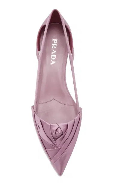 Prada Satin Ballet Flats | Thumbnail 3 Prada Satin Ballet Flats | Thumbnail 3