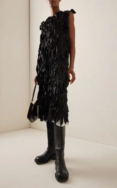 Prada Leather Knee Boots | Thumbnail 3 Prada Leather Knee Boots | Thumbnail 3