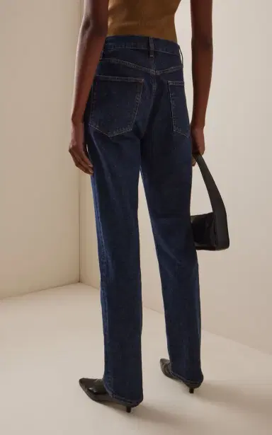 Frame The Ruler Mid-Rise Straight-Leg Jeans | Thumbnail 4 Frame The Ruler Mid-Rise Straight-Leg Jeans | Thumbnail 4