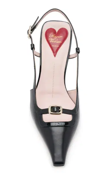 Roger Vivier Mini-Buckle Leather Slingback Pumps | Thumbnail 3 Roger Vivier Mini-Buckle Leather Slingback Pumps | Thumbnail 3