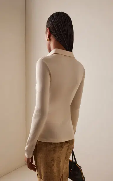 ALFIE Le Polo Knit Shirt | Thumbnail 4 ALFIE Le Polo Knit Shirt | Thumbnail 4