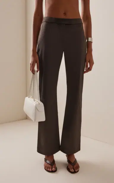 ALFIE Bell Satin Flared-Leg Pants | Thumbnail 3 ALFIE Bell Satin Flared-Leg Pants | Thumbnail 3