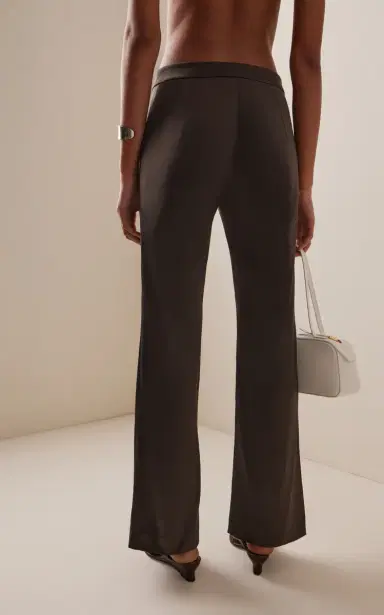 ALFIE Bell Satin Flared-Leg Pants | Thumbnail 4 ALFIE Bell Satin Flared-Leg Pants | Thumbnail 4