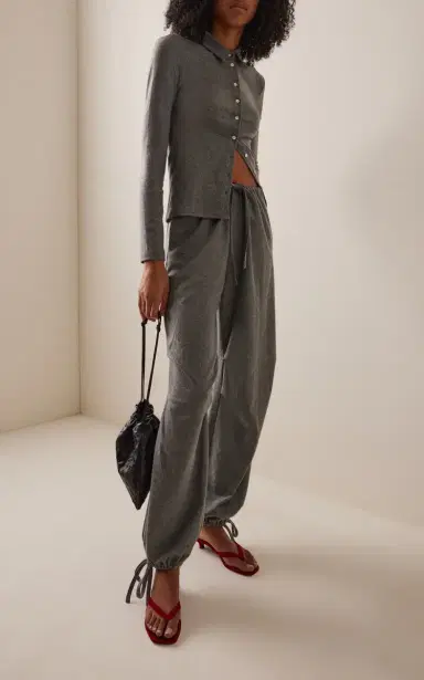 Alfie Grace Ruched Tapered-Leg Pants | Thumbnail 2 Alfie Grace Ruched Tapered-Leg Pants | Thumbnail 2