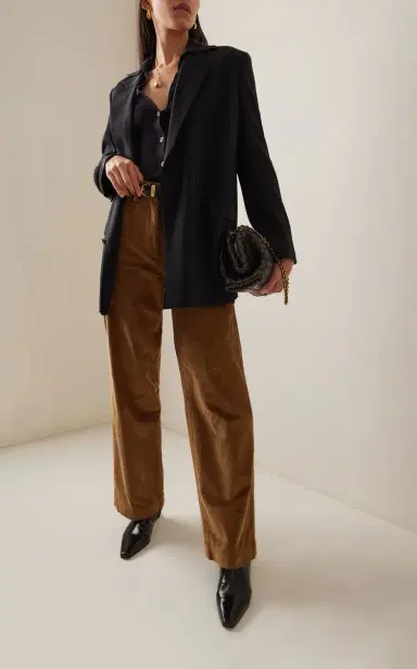 House of Dagmar Organic Cotton Corduroy Wide-Leg Pants | Thumbnail 2 House of Dagmar Organic Cotton Corduroy Wide-Leg Pants | Thumbnail 2