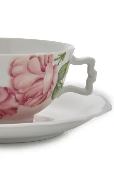 Giambattista Valli Home Porcelain Tea Cup and Saucer - Multi | Thumbnail 5 Giambattista Valli Home Porcelain Tea Cup and Saucer - Multi | Thumbnail 5