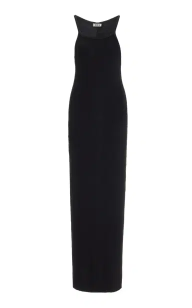ÉTERNE Stretch Cotton-Blend Jersey Maxi Dress | Thumbnail 1 ÉTERNE Stretch Cotton-Blend Jersey Maxi Dress | Thumbnail 1