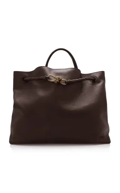 Bottega Veneta Large Andiamo Silky Leather Bag | Thumbnail 1 Bottega Veneta Large Andiamo Silky Leather Bag | Thumbnail 1
