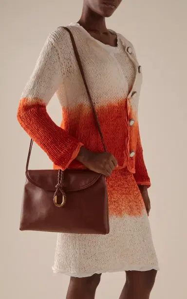 Bottega Veneta Liberta Leather Crossbody Bag | Thumbnail 3 Bottega Veneta Liberta Leather Crossbody Bag | Thumbnail 3