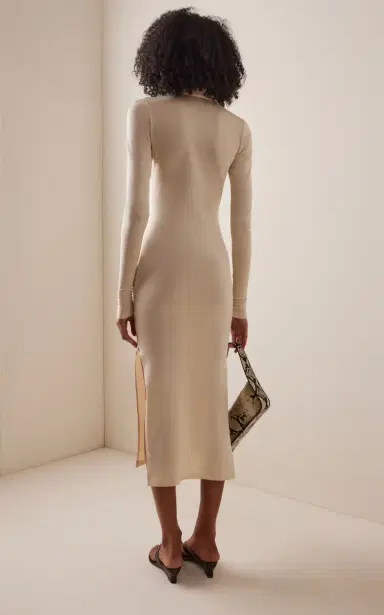 ALFIE Polo Stretch-Pique Midi Dress | Thumbnail 4 ALFIE Polo Stretch-Pique Midi Dress | Thumbnail 4