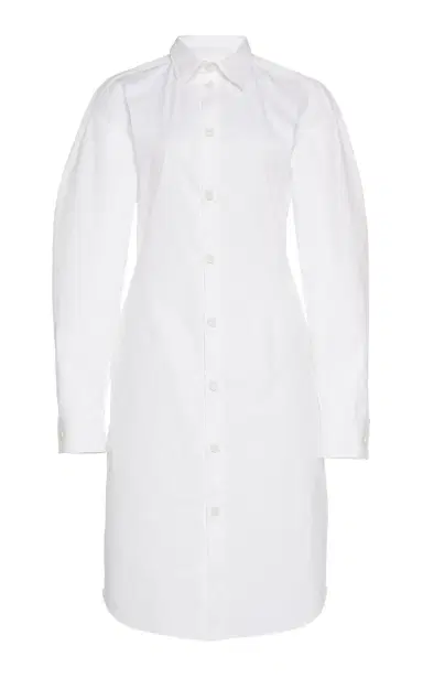 Bottega Veneta Stretch Poplin Shirt Dress | Thumbnail 5 Bottega Veneta Stretch Poplin Shirt Dress | Thumbnail 5