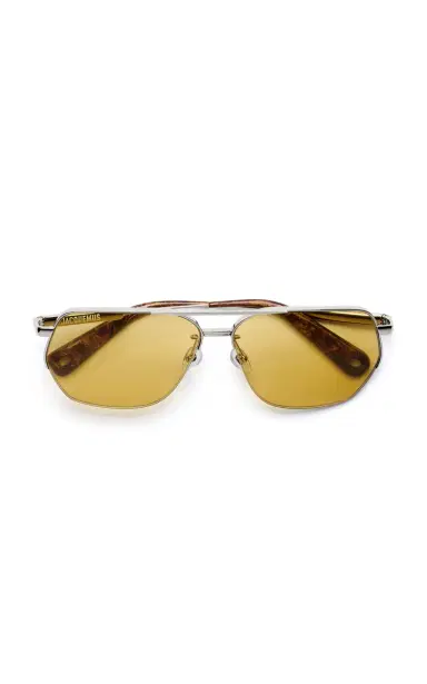 Jacquemus Aviador Metal Sunglasses | Thumbnail 1 Jacquemus Aviador Metal Sunglasses | Thumbnail 1