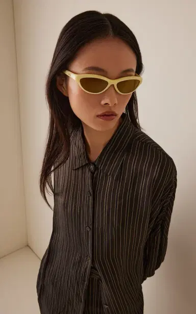 Jacquemus Curvo Acetate Sunglasses | Thumbnail 3 Jacquemus Curvo Acetate Sunglasses | Thumbnail 3