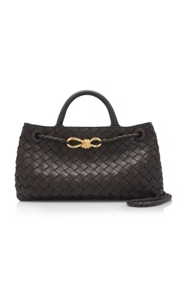 Bottega Veneta Small E/W Andiamo Intrecciato Leather Tote Bag - Brown - OS | Thumbnail 7 Bottega Veneta Small E/W Andiamo Intrecciato Leather Tote Bag - Brown - OS | Thumbnail 7