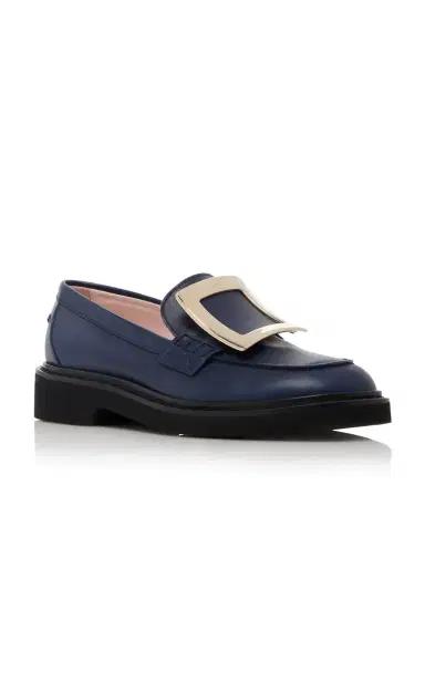 Roger Vivier Viv Rangers Buckle Leather Loafers | Thumbnail 5 Roger Vivier Viv Rangers Buckle Leather Loafers | Thumbnail 5