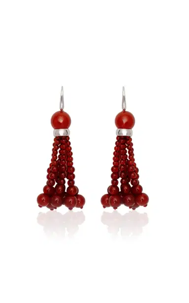 Le Sundial Venice Opera Carnelian Earrings | Thumbnail 3 Le Sundial Venice Opera Carnelian Earrings | Thumbnail 3