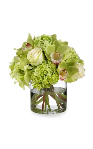 Diane James Designs Green Hydrangea and Orchid Bouquet - Green | Thumbnail 1 Diane James Designs Green Hydrangea and Orchid Bouquet - Green | Thumbnail 1