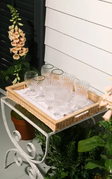 Moda Domus Wicker Rectangular Tray - Neutral | Thumbnail 3 Moda Domus Wicker Rectangular Tray - Neutral | Thumbnail 3