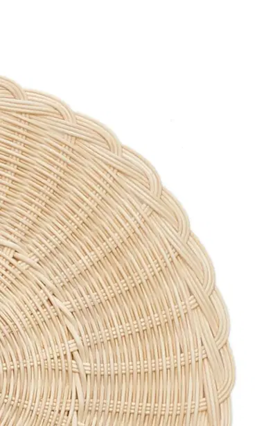 Moda Domus Wicker Charger Plate - Neutral | Thumbnail 3 Moda Domus Wicker Charger Plate - Neutral | Thumbnail 3