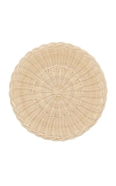 Moda Domus Wicker Charger Plate - Neutral | Thumbnail 1 Moda Domus Wicker Charger Plate - Neutral | Thumbnail 1