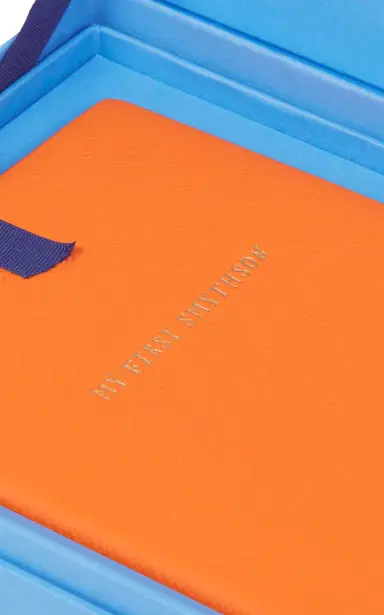 Smythson My First Smythson Gift Box - Orange | Thumbnail 3 Smythson My First Smythson Gift Box - Orange | Thumbnail 3