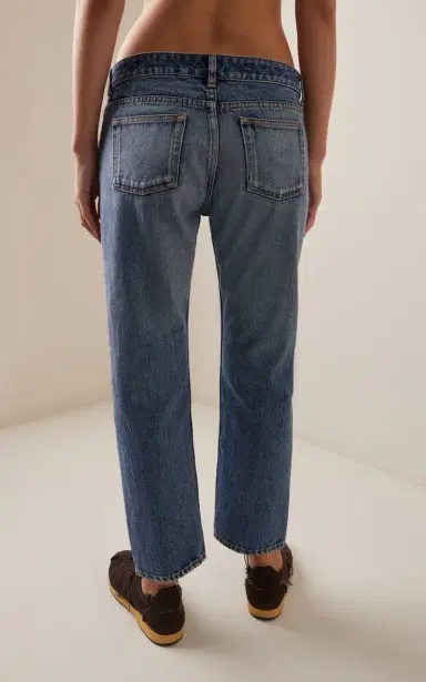 The Row Riaco Rigid Mid-Rise Straight-Leg Jeans | Thumbnail 4 The Row Riaco Rigid Mid-Rise Straight-Leg Jeans | Thumbnail 4