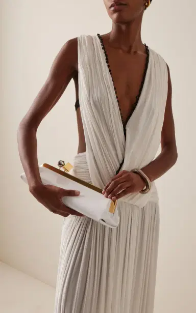 Jacquemus The Salon Leather Clutch | Thumbnail 2 Jacquemus The Salon Leather Clutch | Thumbnail 2