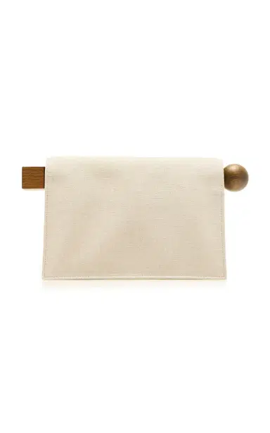 Jacquemus Rond Carre Cotton Clutch | Thumbnail 5 Jacquemus Rond Carre Cotton Clutch | Thumbnail 5