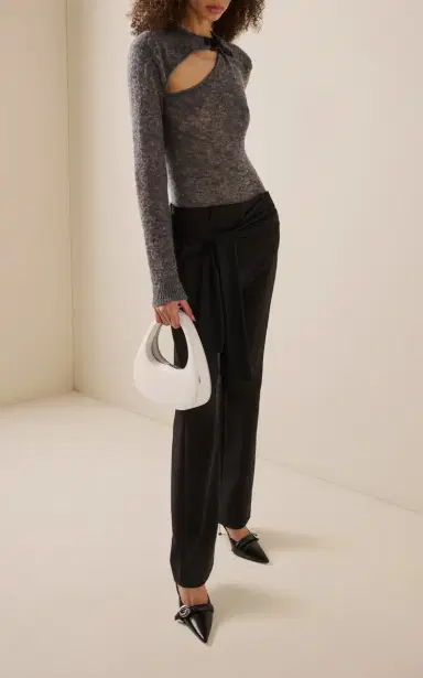 Coperni Buckled Cutout Sweater | Thumbnail 2 Coperni Buckled Cutout Sweater | Thumbnail 2