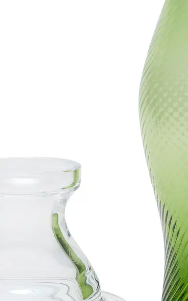 NasonMoretti Twisted Glass Hurricane Candle Holder - Clear | Thumbnail 4 NasonMoretti Twisted Glass Hurricane Candle Holder - Clear | Thumbnail 4