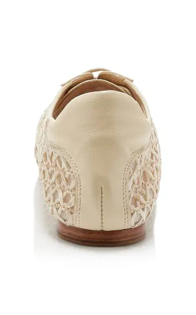 Andrea Gomez Exclusive Antonia Raffia Oxford Flats | Thumbnail 5 Andrea Gomez Exclusive Antonia Raffia Oxford Flats | Thumbnail 5