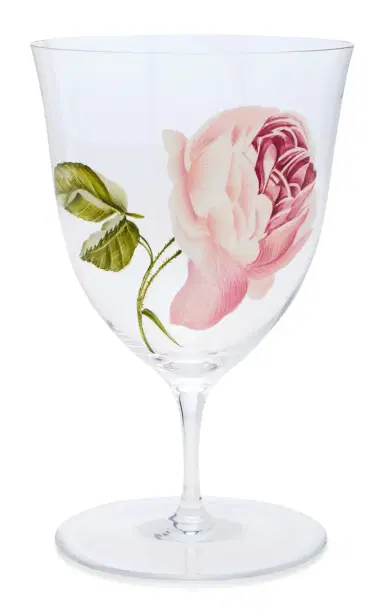 Giambattista Valli Home Painted Water Glass - Multi | Thumbnail 4 Giambattista Valli Home Painted Water Glass - Multi | Thumbnail 4