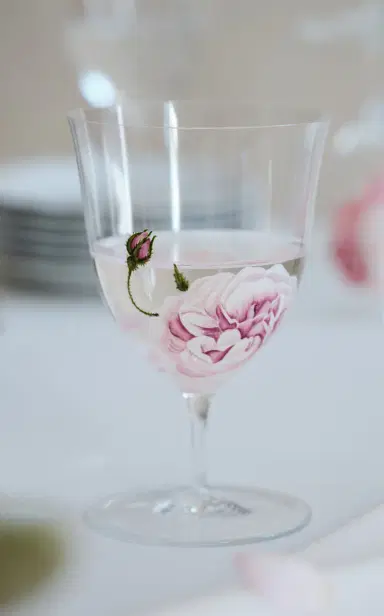Giambattista Valli Home Painted Water Glass - Multi | Thumbnail 2 Giambattista Valli Home Painted Water Glass - Multi | Thumbnail 2