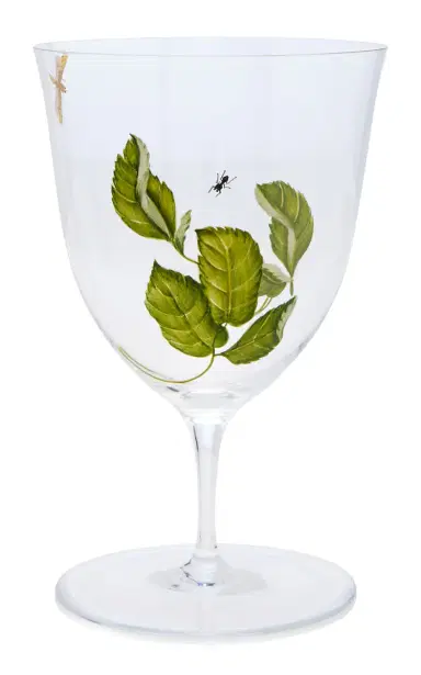 Giambattista Valli Home Painted Water Glass - Multi | Thumbnail 6 Giambattista Valli Home Painted Water Glass - Multi | Thumbnail 6