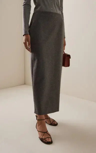 SLOAN Wool Ankle Skirt | Thumbnail 3 SLOAN Wool Ankle Skirt | Thumbnail 3
