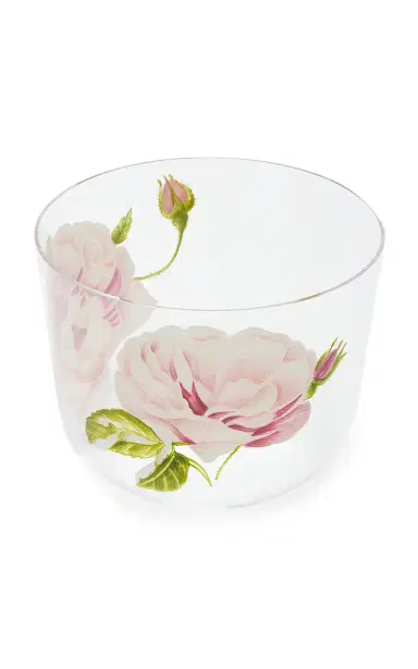 Giambattista Valli Home Painted Glass Water Tumbler - Multi | Thumbnail 3 Giambattista Valli Home Painted Glass Water Tumbler - Multi | Thumbnail 3