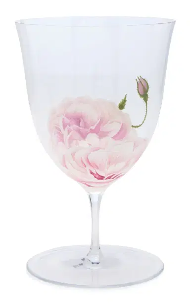 Giambattista Valli Home Painted Water Glass - Multi | Thumbnail 4 Giambattista Valli Home Painted Water Glass - Multi | Thumbnail 4