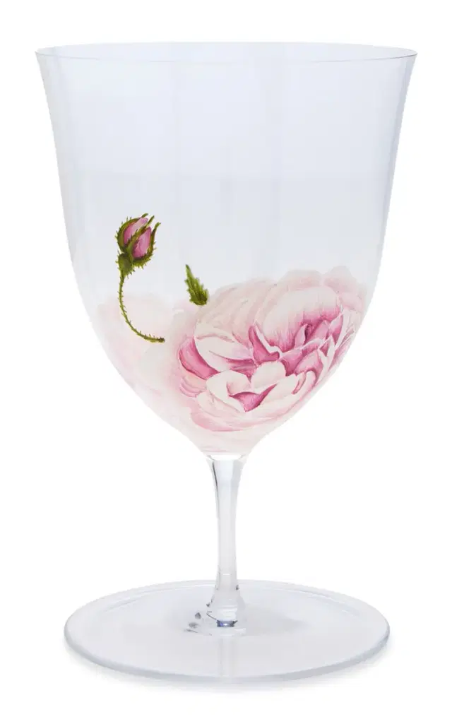 Painted Water Glass - Multi Painted Water Glass - Multi