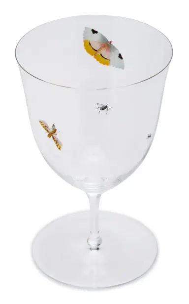 Giambattista Valli Home Painted Water Glass - Multi | Thumbnail 5 Giambattista Valli Home Painted Water Glass - Multi | Thumbnail 5