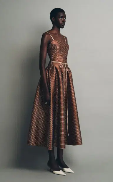 Rosie Assoulin Tie-Belted Satin Midi Skirt | Thumbnail 11 Rosie Assoulin Tie-Belted Satin Midi Skirt | Thumbnail 11