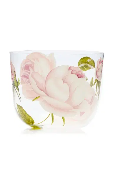 Giambattista Valli Home Painted Glass Water Tumbler - Multi | Thumbnail 3 Giambattista Valli Home Painted Glass Water Tumbler - Multi | Thumbnail 3