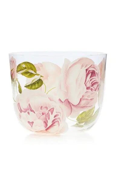 Giambattista Valli Home Painted Glass Water Tumbler - Multi | Thumbnail 5 Giambattista Valli Home Painted Glass Water Tumbler - Multi | Thumbnail 5